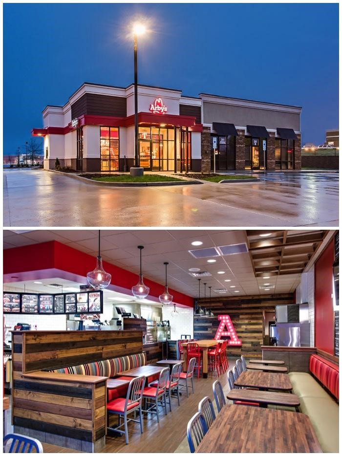 Arby's new restaurant design